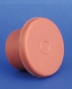 Gummiprop 20mm, r&oslash;d, brombutyl, massiv