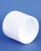 Kapsel, hvid, plast, GL22 gevind, m/klap, til &oslash;jenbadevandsflasker