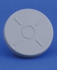 Rubber stopper for vial, gray, bromobutyl, PH 4432/50, 1730 (WFI), 1,000pcs