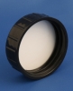 Lid, black, GL40 thread, w/liner, w.o/adhesive