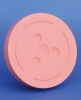 Gummiprop til infusionsflaske, pink, brombutyl, mat finish, 32mm krave