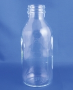 Infusionsflaske 300ml, Type 1, klar, m/gevind