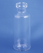 R&oslash;rh&aelig;tteglas 10ml, Type 1, klar, 13mm krave