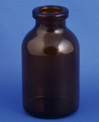 H&aelig;tteglas 20ml, Type 1, brun