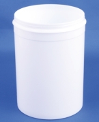 Securitainer 260ml, PP, white, &Oslash;62x90