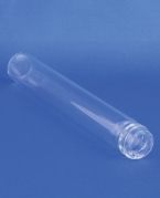 Gevindflaske 10ml, Type 1, klar, &Oslash;14x100