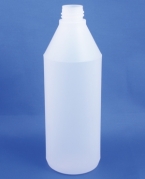 Plastic bottle 250ml, HDPE, natural, for sprinkling