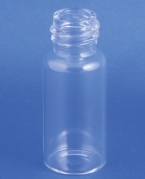 Gevindflaske 6ml, Type 1, klar, &Oslash;18x45, 14x2,5mm gevind