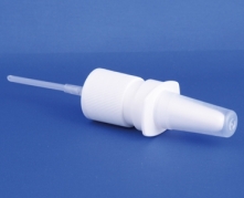 Pumpespray 0,14ml, natur, PE, m/n&aelig;seadaptor