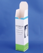 Karton til Xymelin n&aelig;sespray 1mg/ml Tjaldur