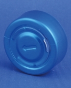 Aluminiumskapsel, bl&aring;, 20mm krave, Model 2035P/7,8, 1.000stk