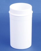 Securitainer 27ml, PP white, &Oslash;26x51