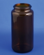 Tabletglas 75ml, Type 3, brun, 85stk