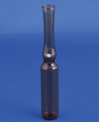 Ampuller 2ml, Type 1, brun, m/hvid prik (One-Point-Cut), 525stk