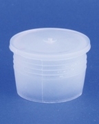 Insert 22mm, natural, LDPE, 1mm hole