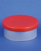 Garantikapsel 32mm, r&oslash;d, PP, centerafrivelig