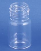 Gevindflaske 6ml, Type 1, klar, &Oslash;21x39, 18x3mm gevind