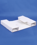 Indl&aelig;g til karton til pipetteflasker 10-20ml 050633, hvid