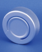 Aluminiumskapsel, s&oslash;lvlakeret, 28mm krave, Model 283