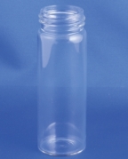 Gevindflaske 40ml, Type 3, klar, &Oslash;30x87, DIN28 gevind