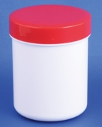 Plastic jar 60ml/50g, PP, white