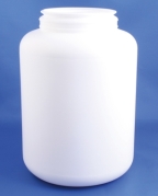 Plastic can 2,500ml, HDPE, white, Duma Standard
