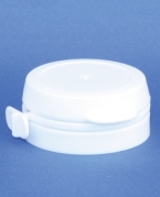 Handy Cap l&aring;g, hvid, LDPE, 2813 gevind, Duma