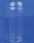 Autosamplerglas, Type 3, klar, &Oslash;29x79,5 m/lige bund