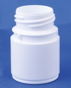 Plastic can 60ml, HDPE, white, Duma Twist-Off
