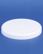 Snap-l&aring;g 42mm, hvid, plast, MS42 gevind, til tabletglas, 1.000stk