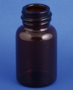 Gevindflaske 10ml, Type 1, brun