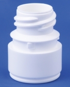 Plastic can 15ml, HDPE, white, Duma Twist-Off