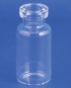 R&oslash;rh&aelig;tteglas 2ml, Type 1, klar, indvendig silikoneret