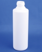 Plastic bottle 100ml, HDPE, white, for pump 051122