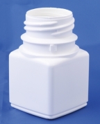Plastic can 75ml, HDPE, white, Duma Twist-Off