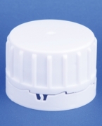 Forseglingskapsel, hvid, PE, 32mm gevind