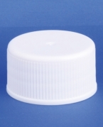 Skruekapsel 32mm, hvid, PP, m/specialliner