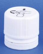 Forseglingskapsel, hvid, GL18-2 gevind, til dr&aring;beindsats, Model BS