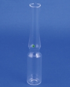 Ampuller 1ml, Type 1, klar, m/gr&oslash;n prik (One-Point-Cut), 525stk