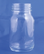 Test tube 100ml, Type 3, clear, w/thread