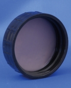 L&aring;g, sort, plast, GL40 gevind, m/liner, tefloncoated