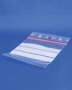 Minigripposer, plast, 60x80mm, m/skrivefelt, 1.000stk