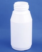 Plastic bottle 100ml, PE, white