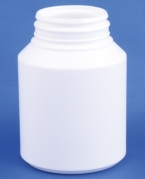 Plastic can 150ml, HDPE, white, Duma