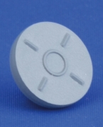 Gummiprop til h&aelig;tteglas, klorbutyl, mat finish, 13mm krave, 1.000stk