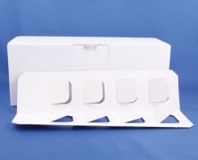 Karton til h&aelig;tteglas 100mlx10stk Type 1, u/indl&aelig;g, 25stk