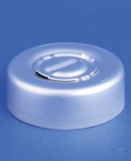 Aluminiumsl&aring;g, s&oslash;lv, 20mm krave, til injektionsflaske, 100stk