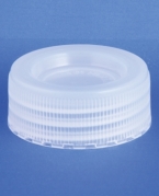 Lid, natural, PP, 36mm thread, for infusion bottle, 100pcs