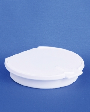 EasyTab l&aring;g, hvid, plast, &Oslash;22