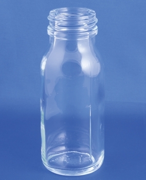 Infusionsflaske 100ml, Type 1, klar, m/gevind